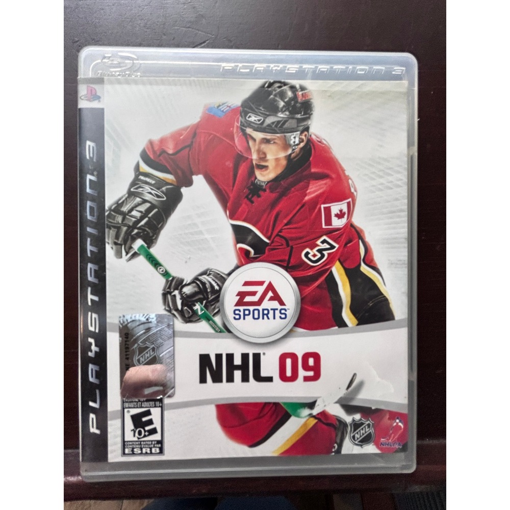 NHL 09 Sony PlayStation 3 PS3 EA Sports Hockey Video Game Dion Phaneuf Cover